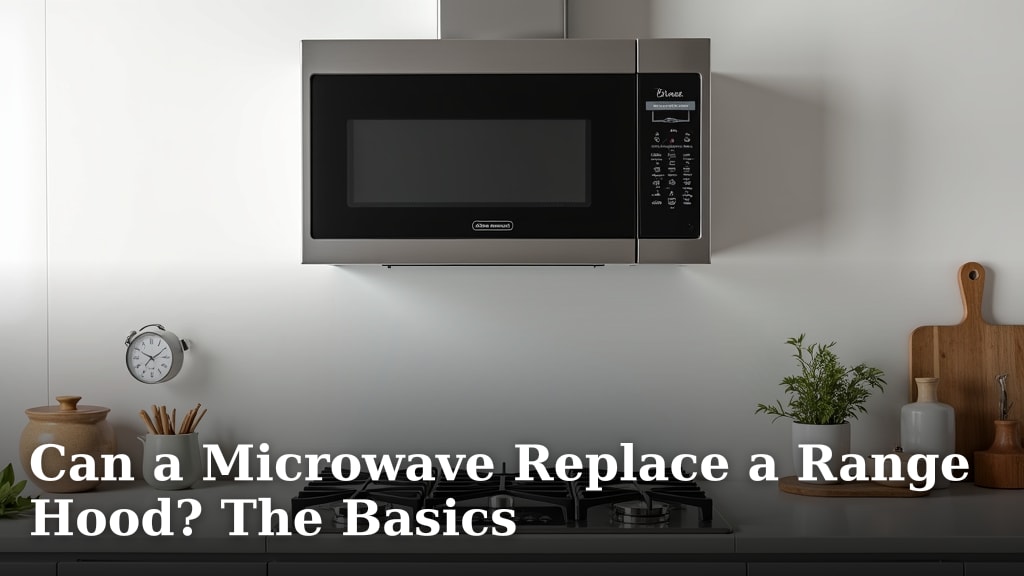Can a Microwave Replace a Range Hood? The Basics
