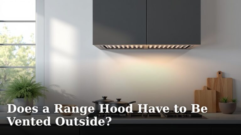 Does a Range Hood Have to Be Vented Outside?