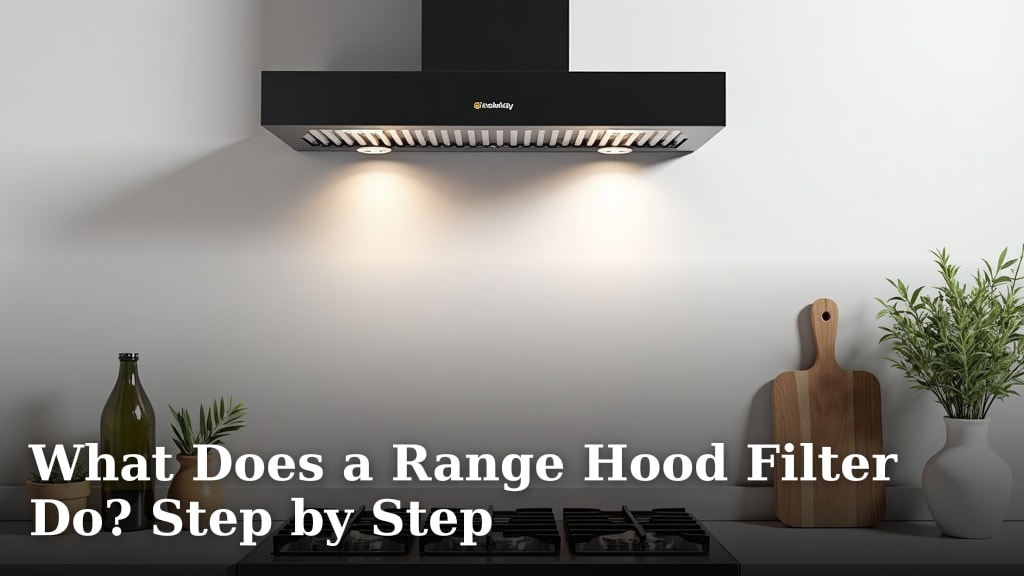 What Does a Range Hood Filter Do? Step by Step