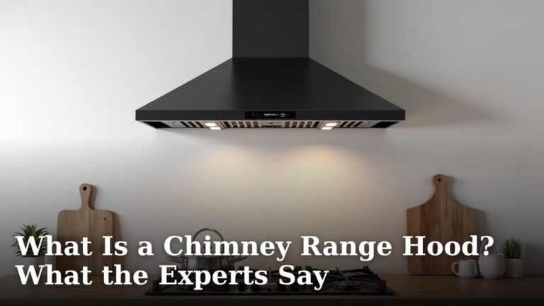 What Is a Chimney Range Hood? What the Experts Say