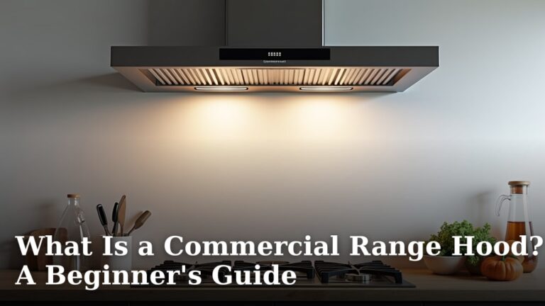 What Is a Commercial Range Hood? A Beginner's Guide