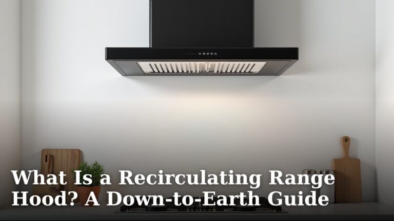 What Is a Recirculating Range Hood? A Down-to-Earth Guide