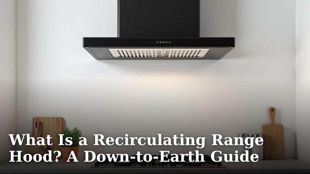 What Is a Recirculating Range Hood? A Down-to-Earth Guide