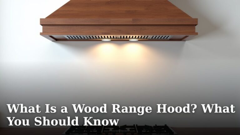 What Is a Wood Range Hood? What You Should Know