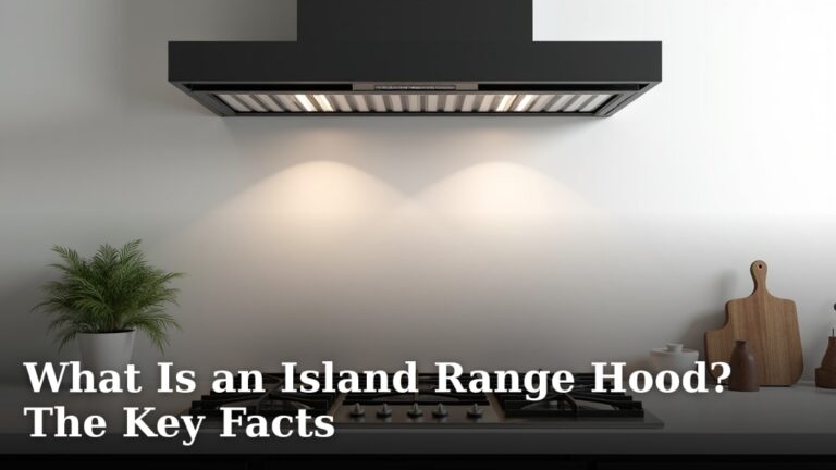 What Is an Island Range Hood? The Key Facts